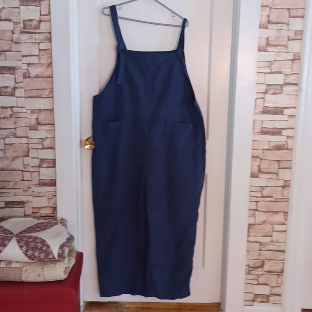 Jumpsuit women's size 2xlarge, blue, new